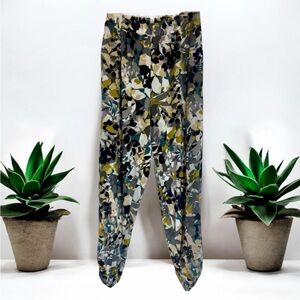 Anthony Originals Floral Jogger Pants Large